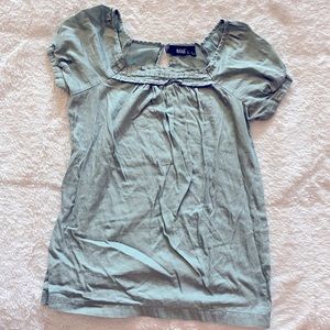 Light Teal Blouse